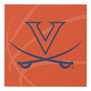 Virginia Cavaliers Basketball Faux Canvas Print