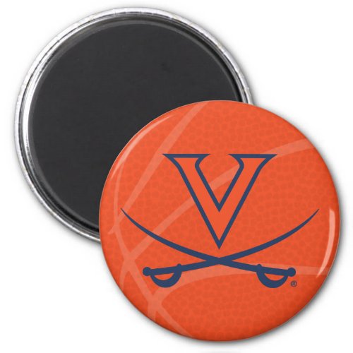 Virginia Cavaliers Basketball Magnet