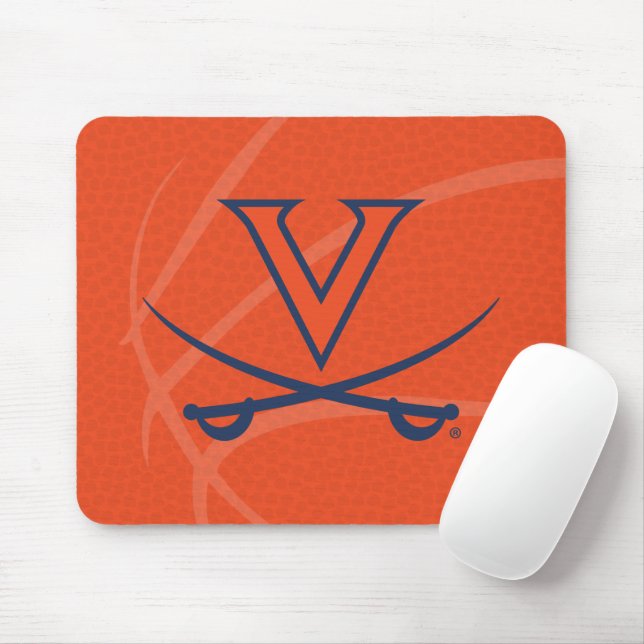 Virginia Cavaliers Basketball Mouse Pad (With Mouse)