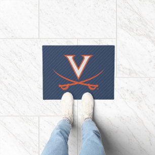 Virginia Cavaliers Carbon Fiber Doormat