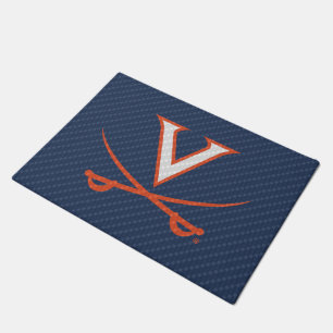 Virginia Cavaliers Carbon Fiber Doormat