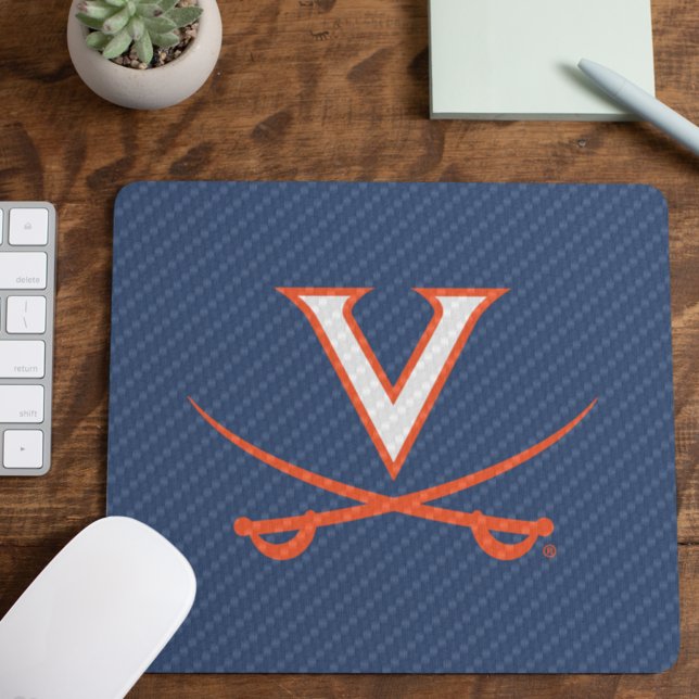 Virginia Cavaliers Carbon Fiber Mouse Pad (Creator Uploaded)