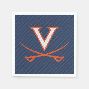 Virginia Cavaliers Carbon Fiber Napkins