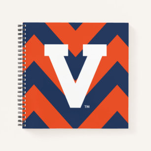Virginia Cavaliers Chevron Notebook