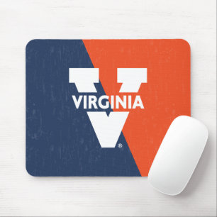 Virginia Cavaliers Color Block Distressed Mouse Pad