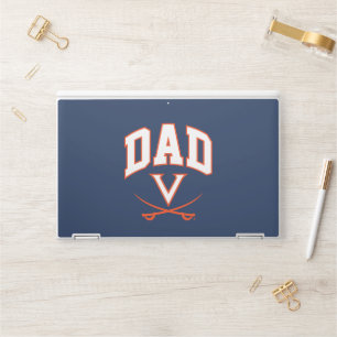 Virginia Cavaliers Dad HP Laptop Skin