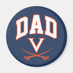 Virginia Cavaliers Dad Magnet