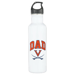 Virginia Cavaliers Dad Stainless Steel Water Bottle
