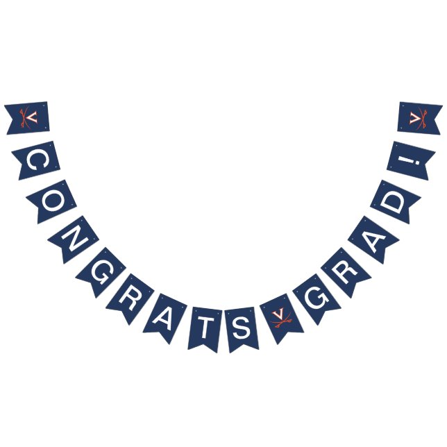 Virginia Cavaliers | Graduation Bunting Flags (All)