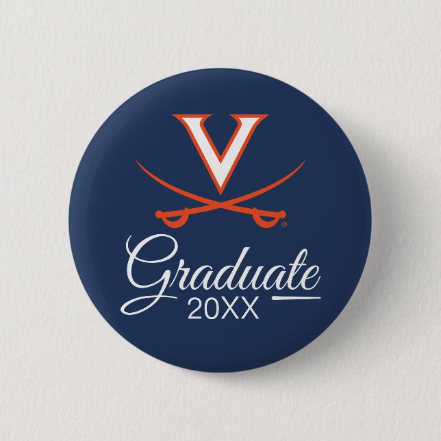 Virginia Cavaliers | Graduation Button (Front)