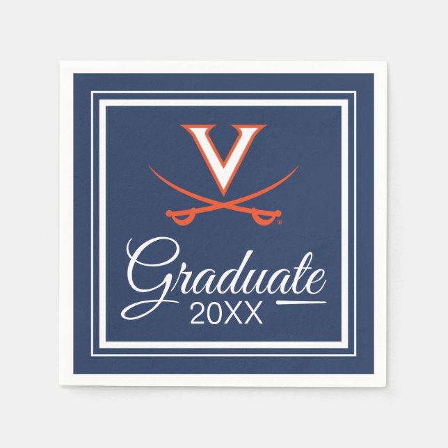 Virginia Cavaliers | Graduation Napkins (Front)