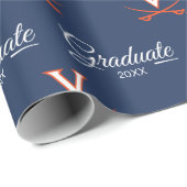 Virginia Cavaliers | Graduation Wrapping Paper (Roll Corner)