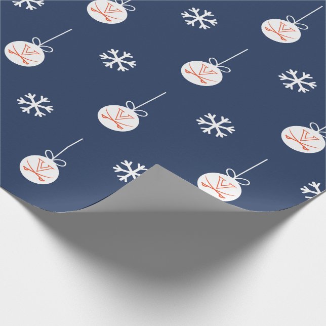 Virginia Cavaliers | Holiday Wrapping Paper (Corner)