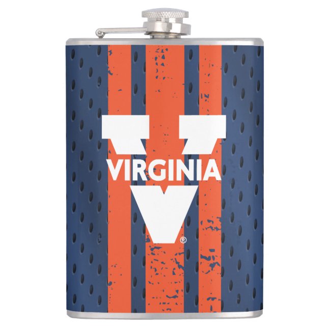 Virginia Cavaliers Jersey Flask (Front)