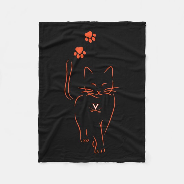 Virginia Cavaliers Licensed Print Uni-adults_uni-k Fleece Blanket (Front)