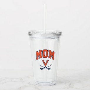 Virginia Cavaliers Mom Acrylic Tumbler