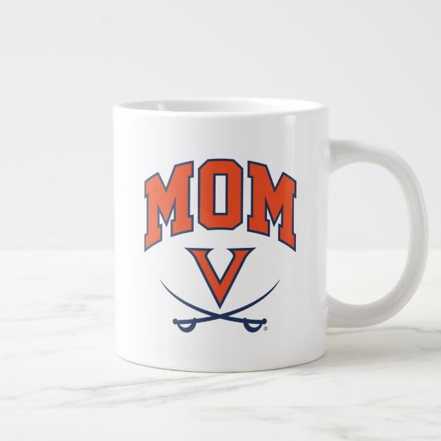 Virginia Cavaliers Mom Giant Coffee Mug (Right)