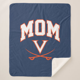 Virginia Cavaliers Mom Sherpa Blanket
