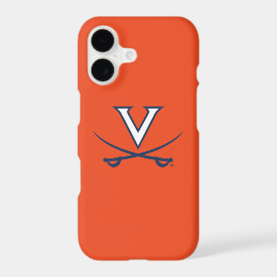 Virginia Cavaliers V Swords   Blue iPhone 17 Case