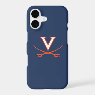 Virginia Cavaliers V Swords Orange iPhone 17 Case