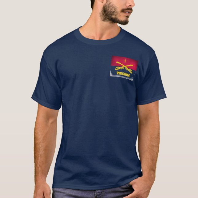 Virginia Cavalry T-Shirt (Front)
