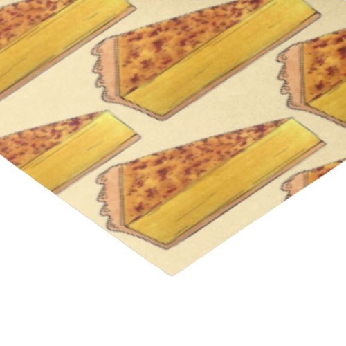 Virginia Chess Pie Southern US Cuisine Dessert Tissue Paper