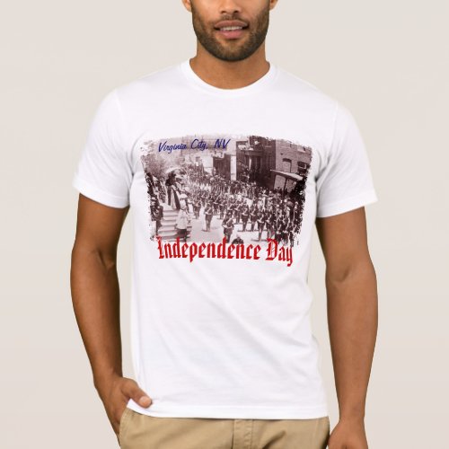 Virginia City 4th of July Parade Mens Shirt