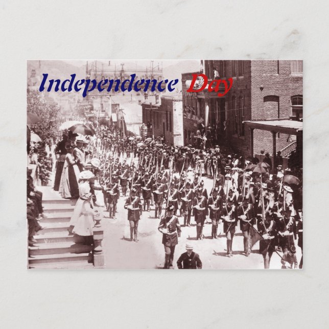 Virginia City Fourth of July Postcard (Front)