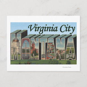 Virginia City, Montana Postcard
