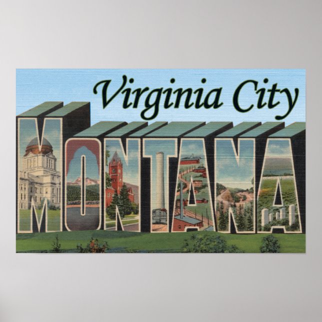 Virginia City, Montana Poster (Front)