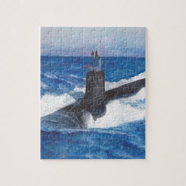 Virginia Class Warriors Submarine Jigsaw Puzzle Virginia Class Warriors Submarine Jigsaw Puzzle
