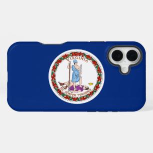 Virginia Commonwealth / State flag iPhone 16 Plus Case