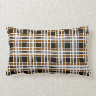 Virginia Commonwealth University Tartan Lumbar Pillow