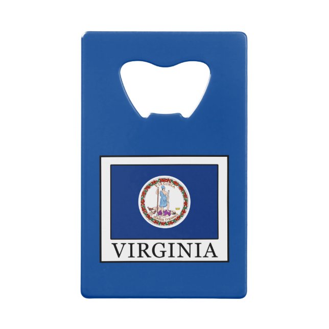 Virginia Credit Card Bottle Opener (Front)