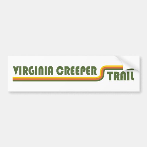Virginia Creeper Trail Bumper Sticker