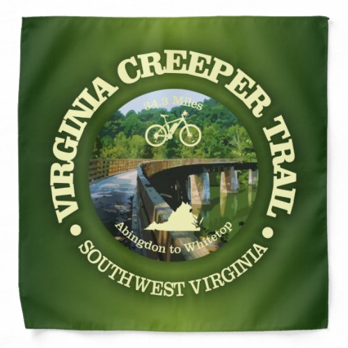 Virginia Creeper Trail Cycling C Bandana