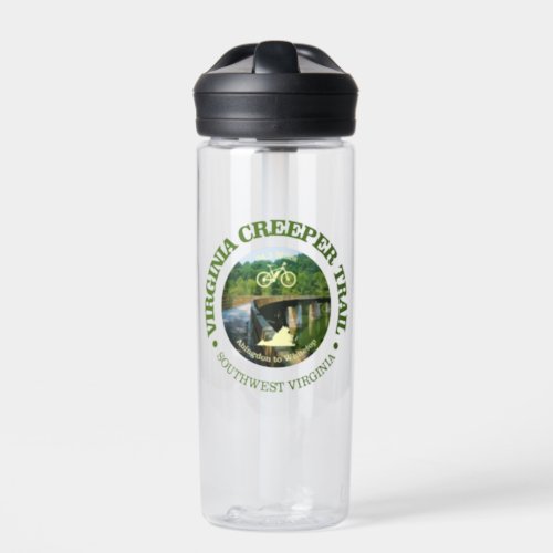 Virginia Creeper Trail Cycling C  Water Bottle