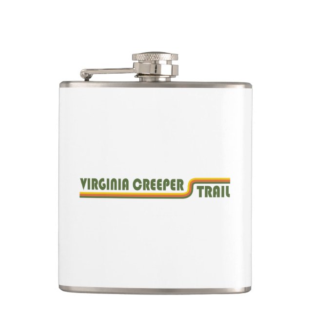 Virginia Creeper Trail Flask (Front)