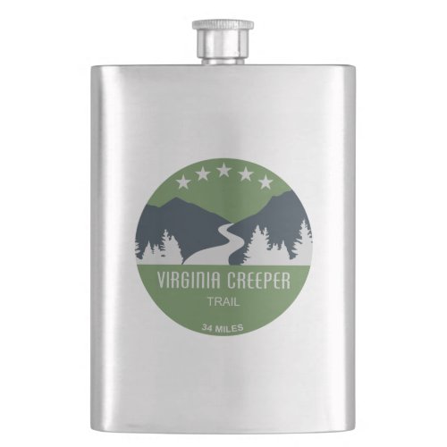 Virginia Creeper Trail Flask