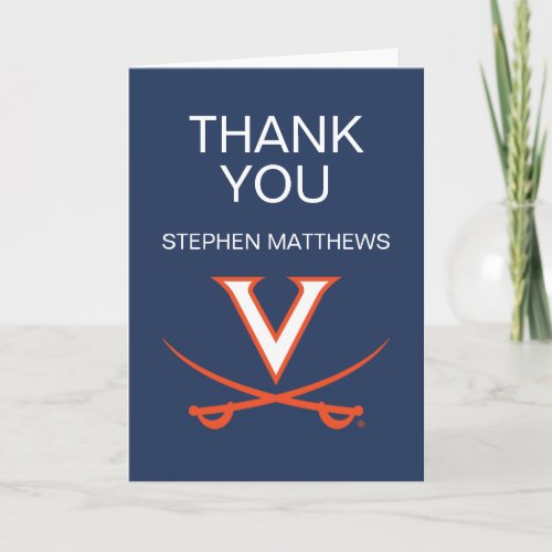 Virginia Cvaluers  Graduation Card