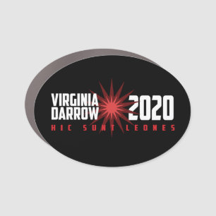 Virginia/Darrow 2020 Red Rising car magnet