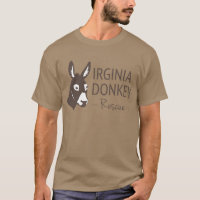 Virginia Donkey Rescue Logo Items T-Shirt