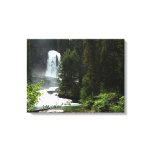 Virginia Falls at Glacier National Park Canvas Print