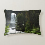 Virginia Falls at Glacier National Park Decorative Pillow