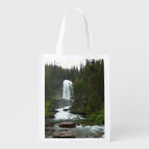 Virginia Falls at Glacier National Park Grocery Bag