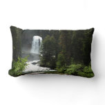 Virginia Falls at Glacier National Park Lumbar Pillow