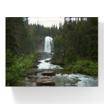 Virginia Falls at Glacier National Park Paperweight