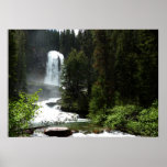 Virginia Falls at Glacier National Park Poster