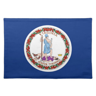 Virginia Flag American MoJo Placemat