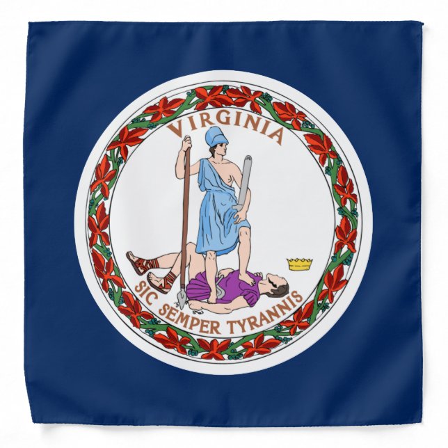 Virginia flag bandana (Front)